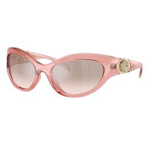 NEW VERSACE SUNGLASSES VE4485 5322/8Z WOMEN PINK EYEWEAR VE4485 53228Z